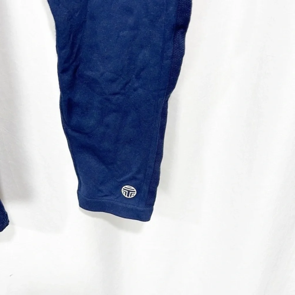 Tory Sport Seamless Leggings size Medium Navy Blue